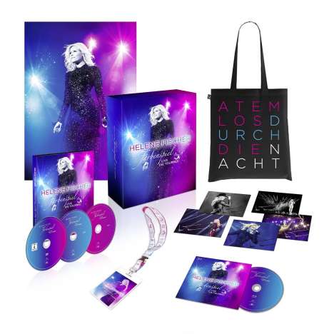 Helene Fischer: Farbenspiel Live - Die Tournee (Limitierte Fanbox) (2CD + DVD + Blu-ray), 2 CDs, 1 DVD und 1 Blu-ray Disc