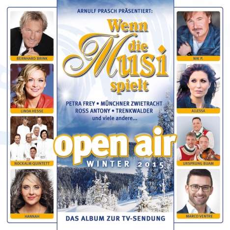 Wenn die Musi spielt: Winter Open Air 2015, CD