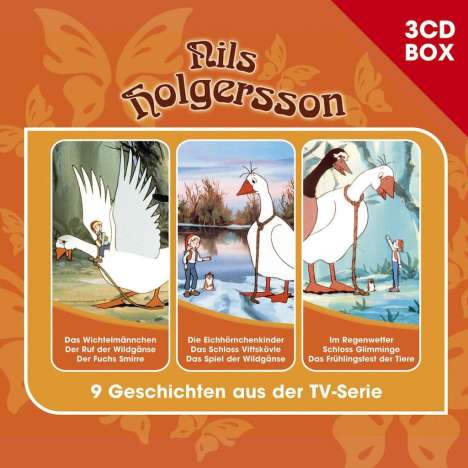 Nils Holgersson - 3-CD Hörspielbox Vol. 1, 3 CDs