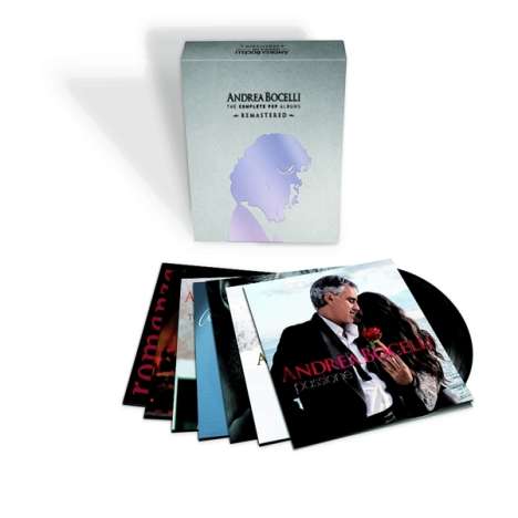 Andrea Bocelli: The Complete Pop Albums (remastered) (180g) (Limited Edition Box Set), 7 LPs