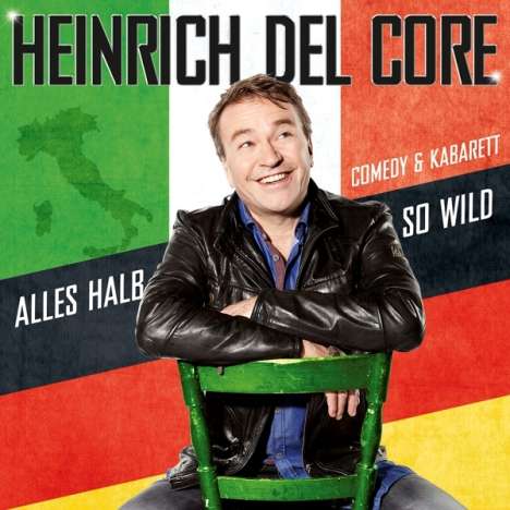 Henrich Del Core: Alles halb so wild (Blu-ray), 1 Blu-ray Disc und 1 CD