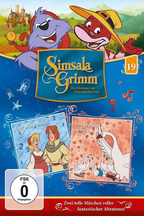 Simsala Grimm Vol. 19: Der Meisterdieb / Die sechs Schwäne, DVD