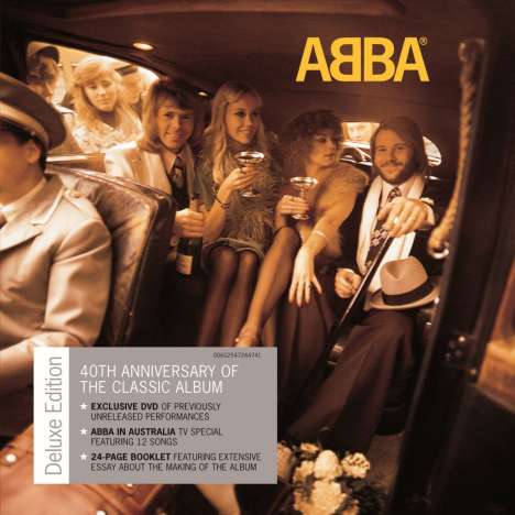 Abba: Abba (Deluxe-Edition), 1 CD und 1 DVD