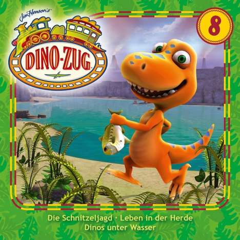 Der Dino-Zug 08: Schnitzeljagd / Leben in der Herde / Dinos und Wasser, CD