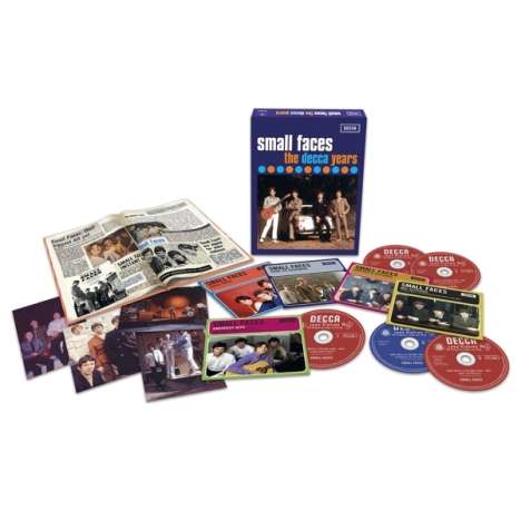 Small Faces: The Decca Years 1965 - 1967 (50th Anniversary) (Deluxe Box Set), 5 CDs