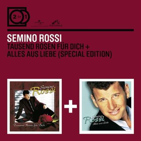 Semino Rossi: Tausend Rosen für Dich / Alles aus Liebe, 2 CDs