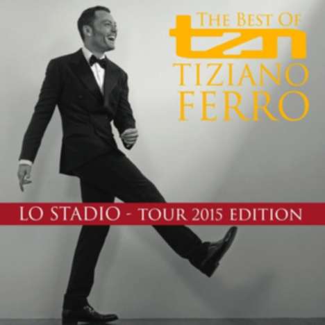 Tiziano Ferro: TZN: The Best Of - Lo Stadio Tour 2015, 4 CDs und 1 DVD