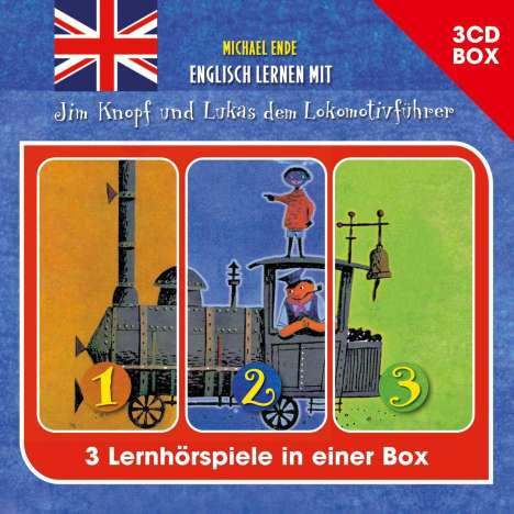 Englisch lernen mit Jim Knopf - 3-CD Hörspielbox, 3 CDs