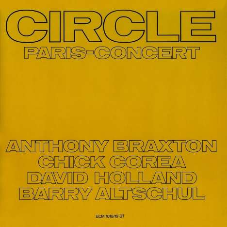 Circle (Anthony Braxton, Chick Corea David Holland &amp; Barry Altschul): Paris Concert (180g), 2 LPs