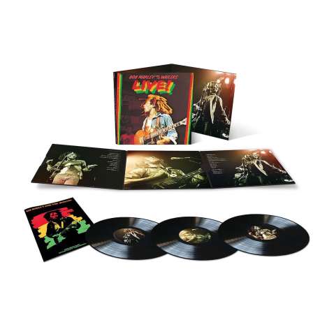 Bob Marley: Live! (180g) (Limited Deluxe Edition), 3 LPs