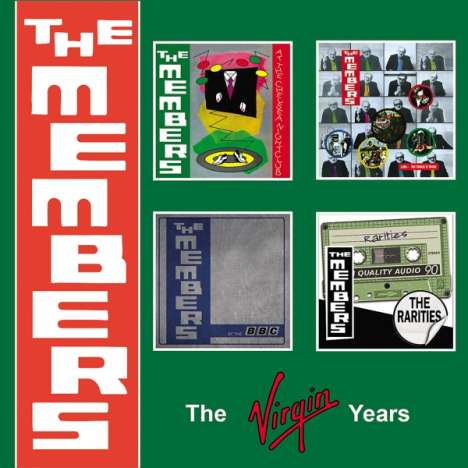 The Members: The Virgin Years, 4 CDs