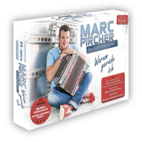Marc Pircher: Warum gerade ich (Limited-Deluxe-Box), 2 CDs und 1 Merchandise