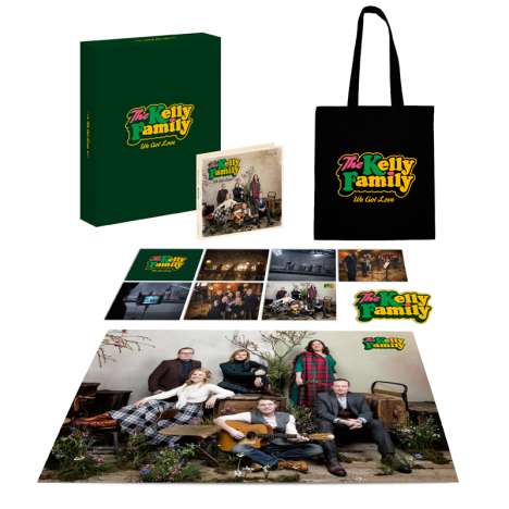 The Kelly Family: We Got Love (Limited-Fan-Edition), 1 CD und 1 Merchandise