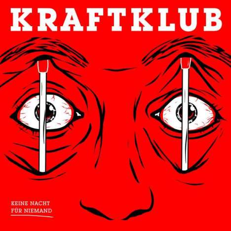 Kraftklub: Keine Nacht für Niemand (180g) (Limited-Edition-Box-Set) (Red Vinyl), 2 LPs und 1 CD