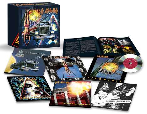 Def Leppard: The CD Box Set: Volume One (Limited Edition Boxset), 7 CDs