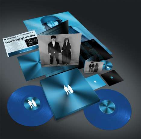 U2: Songs Of Experience (180g) (Numbered Limited Deluxe Box-Set) (Cyan Blue Vinyl), 2 LPs und 1 CD