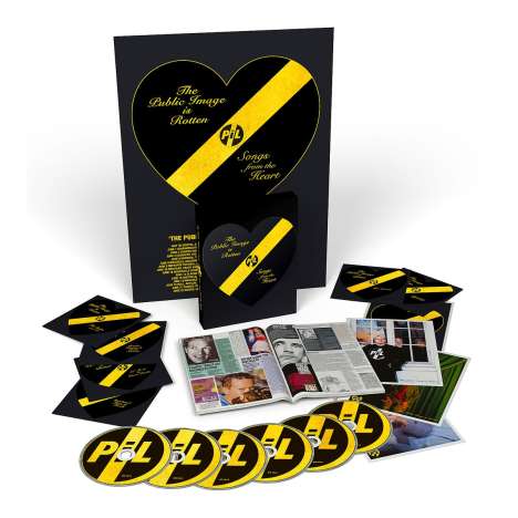 Public Image Limited (P.I.L.): The Public Image Is Rotten (Limited Edition), 5 CDs und 2 DVDs