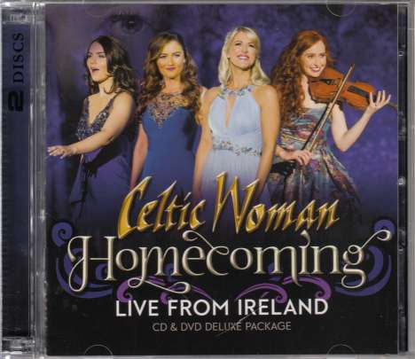 Celtic Woman: Homecoming: Live From Ireland (Deluxe Edition), 1 CD und 1 DVD