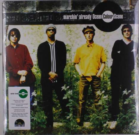 Ocean Colour Scene: Marchin' Already (remastered) (180g) (Limited-Edition) (Green Vinyl), 2 LPs