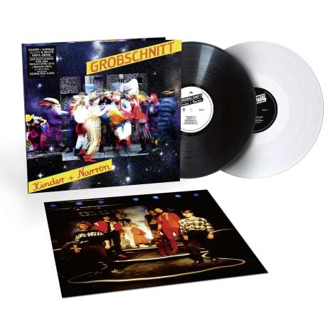 Grobschnitt: Kinder und Narren (remastered) (180g) (Black &amp; White Vinyl), 2 LPs