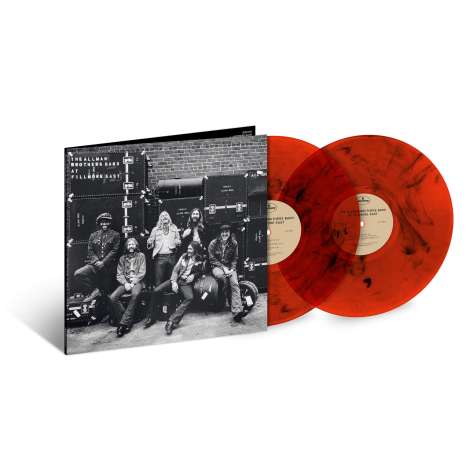 The Allman Brothers Band: At Fillmore East (180g) (Limited Edition) (Red &amp; Black Marbled Vinyl), 2 LPs