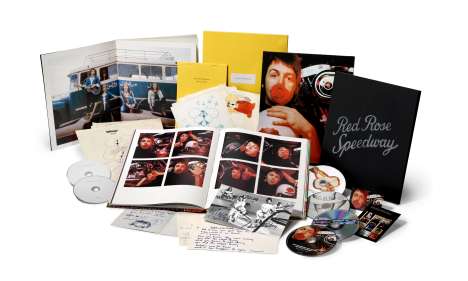 Paul McCartney (geb. 1942): Red Rose Speedway (Limited Numbered Super Deluxe Edition), 3 CDs, 2 DVDs und 1 Blu-ray Disc