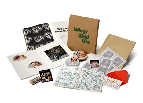 Paul McCartney (geb. 1942): Wild Life (Limited-Numbered-Super-Deluxe-Edition), 3 CDs und 1 DVD