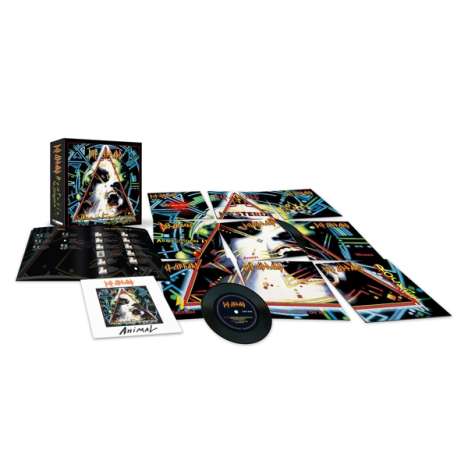 Def Leppard: The Hysteria Singles (Limited Edition) (Box-Set), 10 Singles 7"