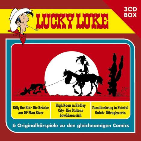 Lucky Luke - Hörspielbox Vol. 2, 3 CDs
