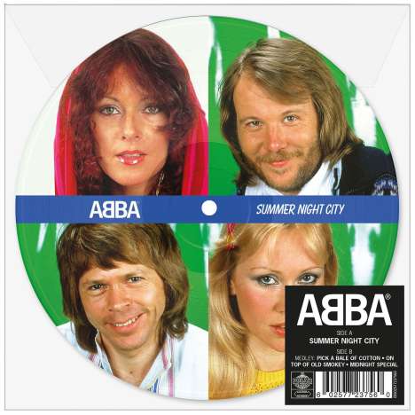 Abba: Summernight City (Limited-Edition) (Picture Disc), Single 7"