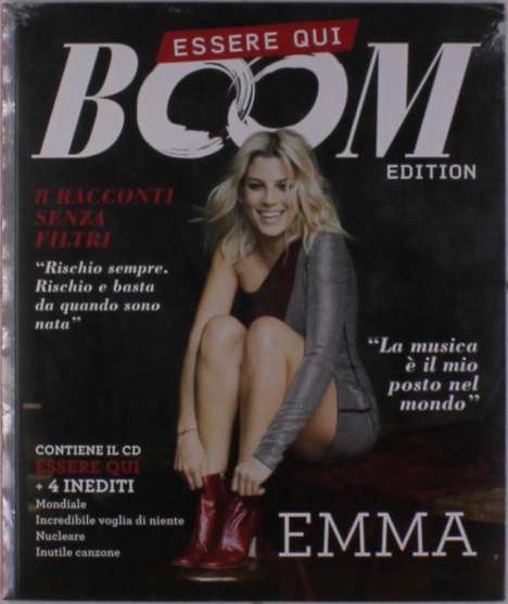 Emma: Essere Qui (Boom-Edition), 1 CD und 1 Zeitschrift