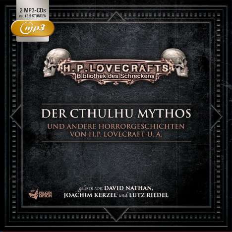 Der Cthulhu Mythos U.A.Horrorgeschichten-Box 1, 2 MP3-CDs