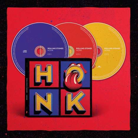 The Rolling Stones: Honk (Limited Deluxe Edition), 3 CDs