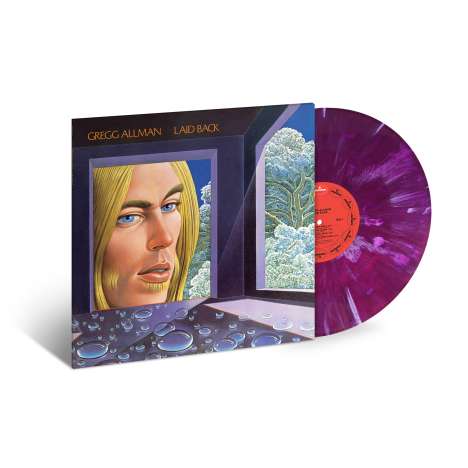 Gregg Allman: Laid Back (180g) (Limited Edition) (Purple &amp; White Marbled Vinyl), LP