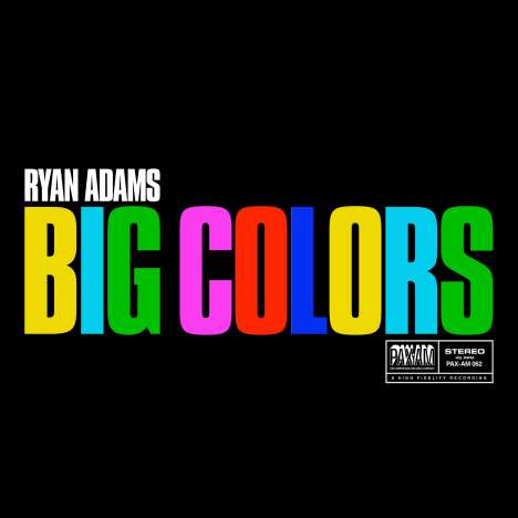 Ryan Adams: Big Colors, CD