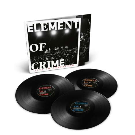 Element Of Crime: Live im Tempodrom (Limited Edition), 3 LPs