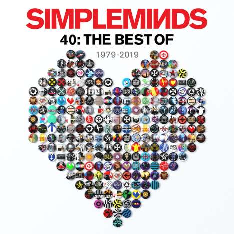 Simple Minds: 40: The Best Of Simple Minds, 2 LPs