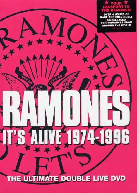 Ramones: It's Alive 1974 - 1996, DVD