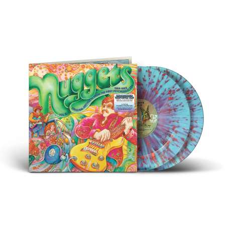 Nuggets: Original Artyfacts From The First Psychedelic Era (1965-1968), Vol. 2 (Limited Edition) (Blue, Purple &amp; Green Splatter Vinyl), 2 LPs