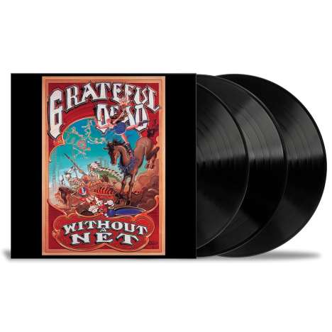 Grateful Dead: Without A Net, 3 LPs