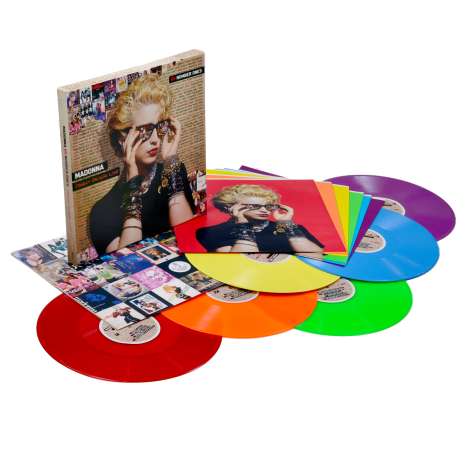 Madonna: Finally Enough Love: 50 Number Ones (180g) (Rainbow Edition), 6 LPs
