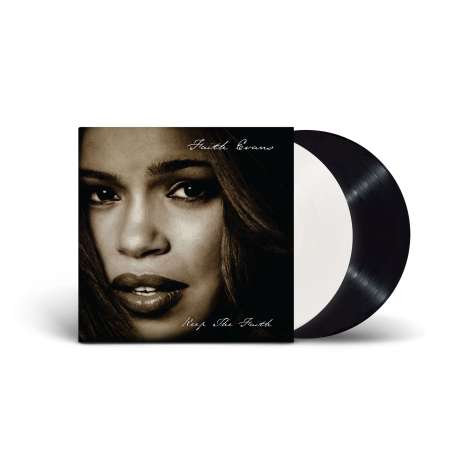 Faith Evans: Keep The Faith (Limited Edition) (White &amp; Black Vinyl), 2 LPs