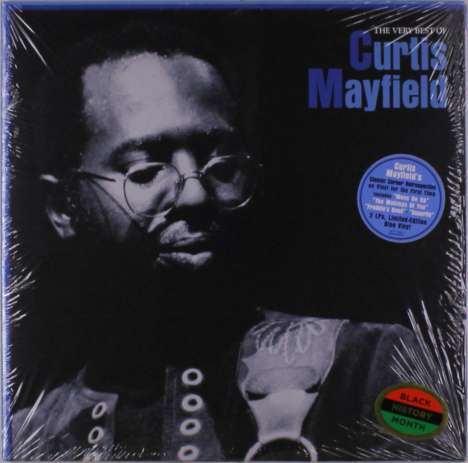Curtis Mayfield: The Very Best Of Curtis Mayfield (Limited Edition) (Blue Vinyl), 2 LPs