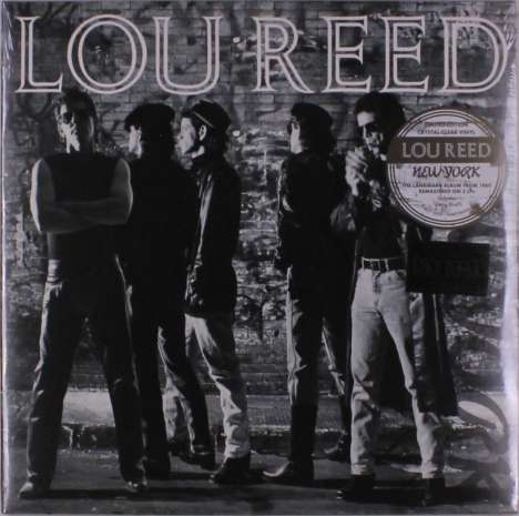 Lou Reed (1942-2013): New York (remastered) (Limited Edition) (Crystal Clear Vinyl), 2 LPs