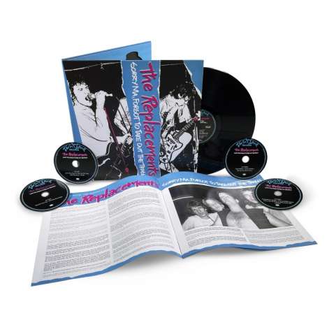 The Replacements: Sorry Ma, Forgot To Take Out The Trash (40th Anniversary) (Limited Edition), 4 CDs und 1 LP