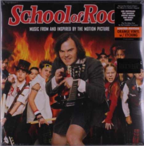 Filmmusik: School Of Rock, 2 LPs