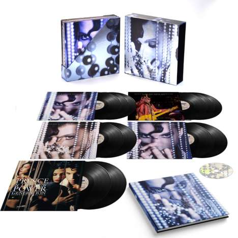 Prince &amp; The New Power Generation: Diamonds And Pearls (remastered) (Limited Super Deluxe Edition), 12 LPs und 1 Blu-ray Disc
