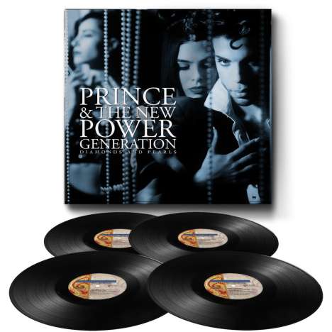 Prince &amp; The New Power Generation: Diamonds And Pearls (remastered) (180g) (Limited Deluxe Edition), 4 LPs