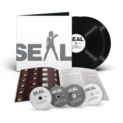Seal: Seal (remastered) (180g) (Limited Deluxe Edition), 2 LPs und 4 CDs