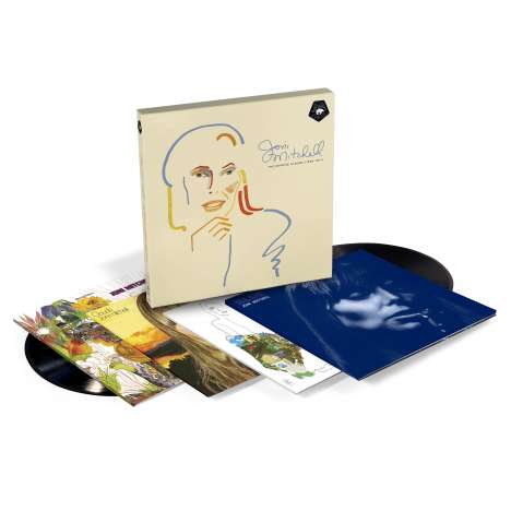 Joni Mitchell (geb. 1943): The Reprise Albums (1968 - 1971) (remastered) (180g) (Limited Edition), 4 LPs